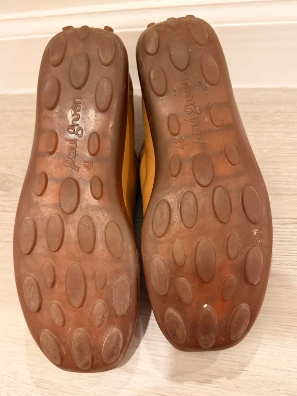 Paul Green Munchen Leather Slip On Women's Driving Loafer Size 7 - Picture 9 of 12